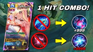 GUINEVERE 100% DAMAGE FULL HP 1 SHOT DELETE 2025! ( Guinevere best build 2025 ) screenshot 2