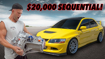 INSTALLING A $20,000 SEQUENTIAL TRANSMISSION INTO MY EVO!