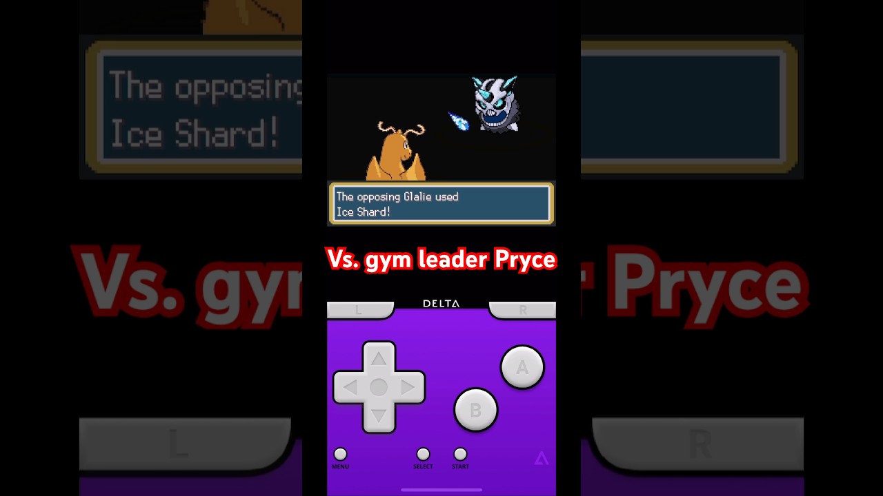 Challenging Pryce in Pokémon Fire Red 
