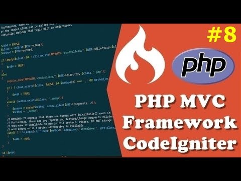 CodeIgniter PHP Tutorial for Beginners|User model & Database|#8
