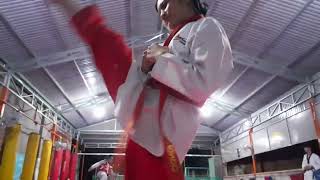 Thư bài quyền 4 Taekwondo