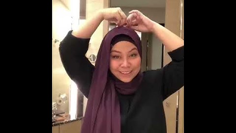 NYLEASCARF- Maya Shawl Tutorial by Didiyana Ehsan part 1