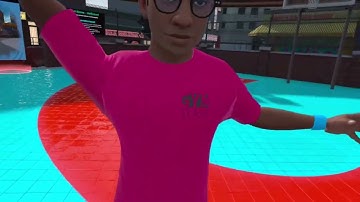 1v1ing my friend in gymclassvr! pt1 #gymclassvr 