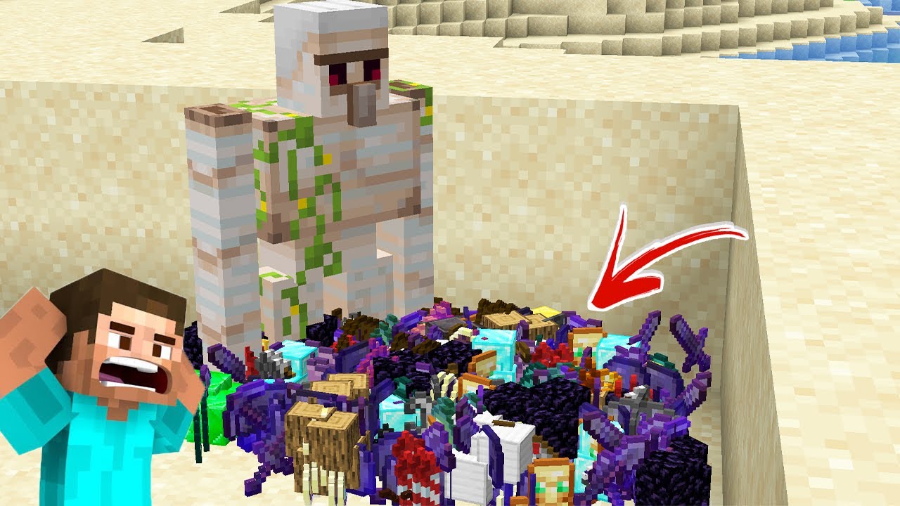 Minecraft, but Mobs Drop OP Loot [HINDI] - YouTube