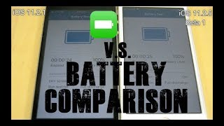 iOS 11.2.1 VS iOS 11.2.5 Beta 1 COMPLETE BATTERY TEST on IPHONE 5S EDITION