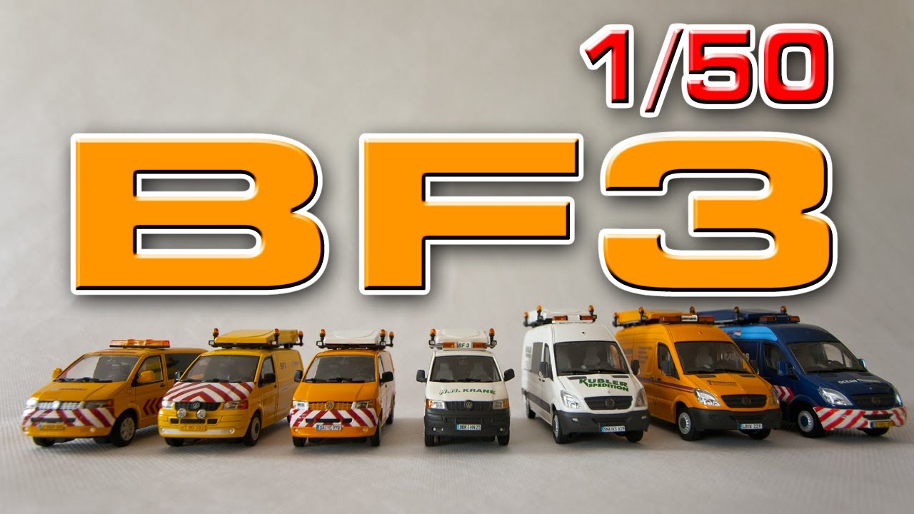 WSI 1/50 Model Trucks Pilot Car BF3 #1