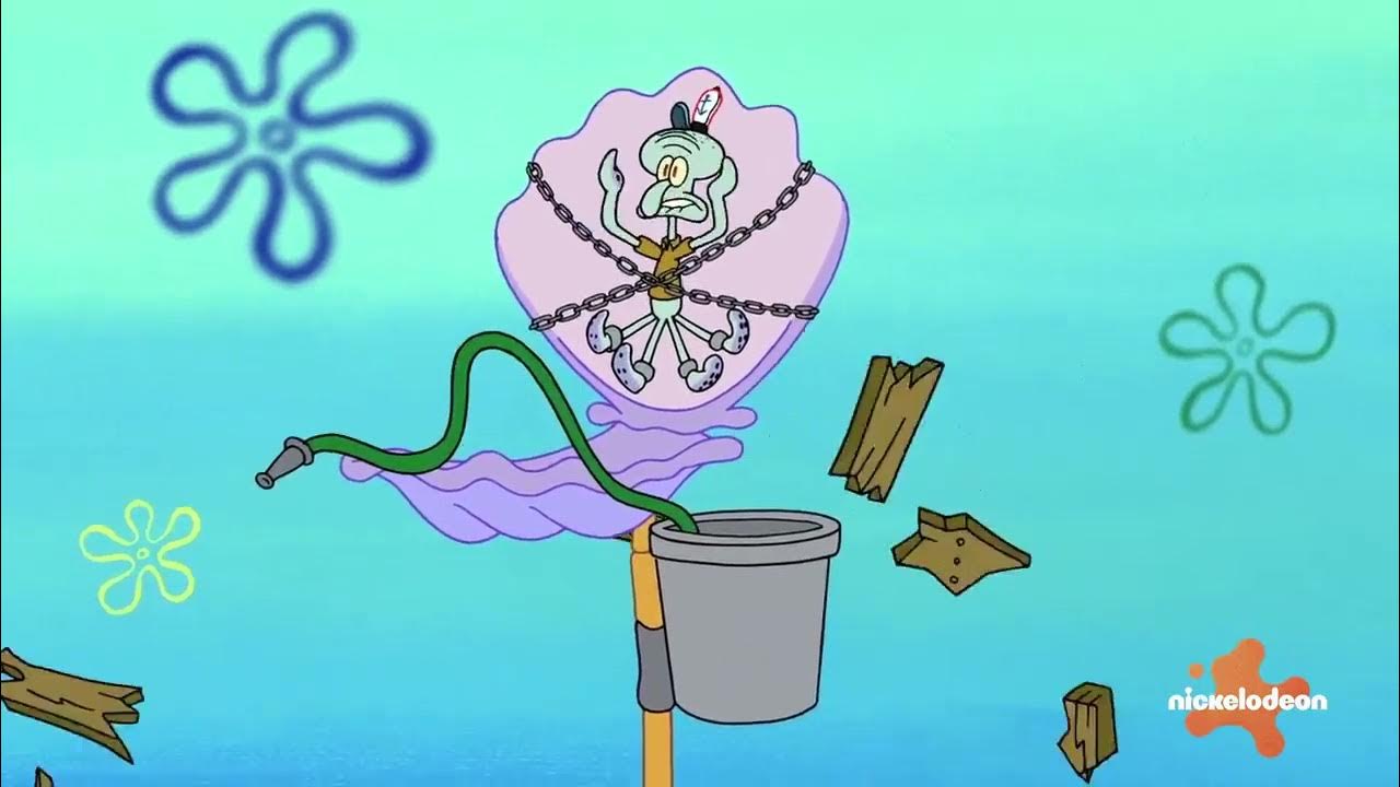 SpongeBob Clips: "Squidward says a swear word" - YouTube
