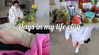 DAILY VLOG: Glucose test, my everyday jewelry collection, 10k steps a day challenge, healthy haul