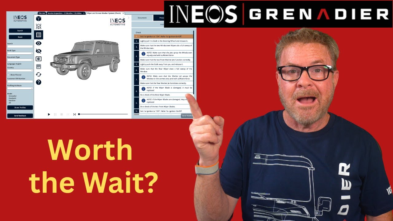 The INEOS Grenadier Workshop Manuals - FINALLY Arrived!