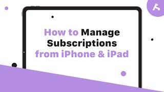 How to manage subscriptions on iPhone and iPad | iOS Tips | Applesutra