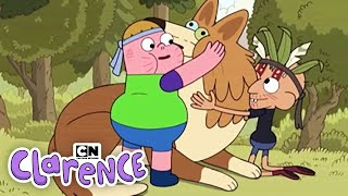 Sumo Finds a Dog | Clarence | Cartoon Network