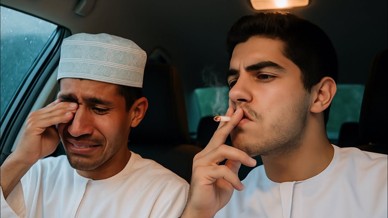 مقلب التدخين في عمر 🤣💔!