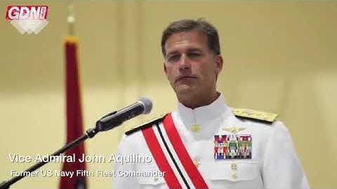 Change of command US Navy Fifth Fleet in Bahrain
