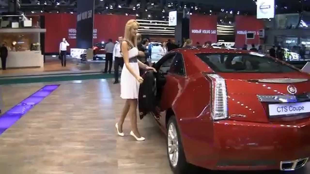 Cadillac CTS Coupe Escalade CTL Moscow auto 2010