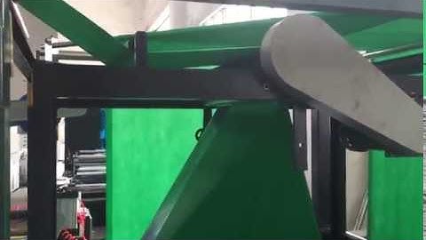 NON WOVEN BAG MAKING MACHINE WITH HANDLE LOOP