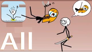 Rescue Me - All Levels - Stickman Puzzle Game -Gameplay Walkthrough screenshot 5