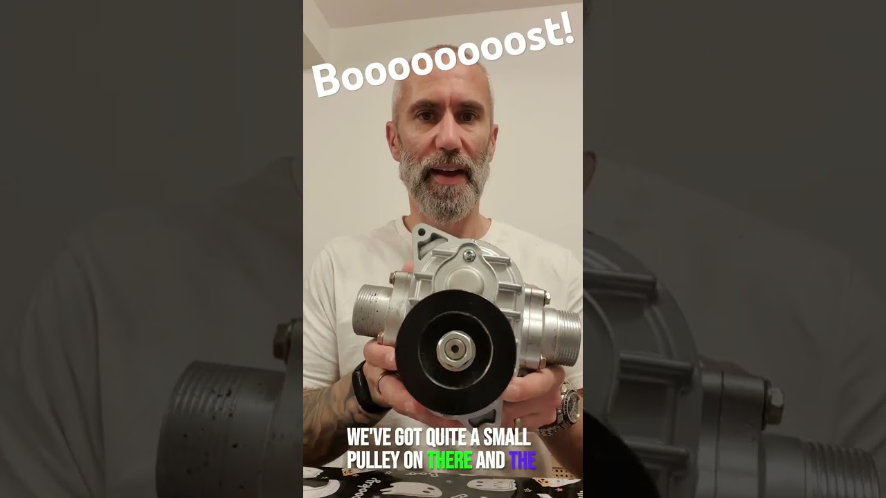 Supercharger upgrade AMR 300
