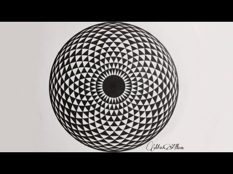 Mandala || How To Draw Complex Geometric Eye Mandala Art ...