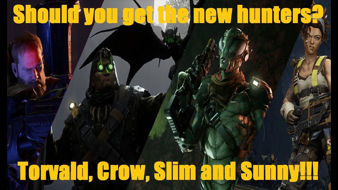Should you get the new Hunters? Let's Play Evolve (Tier 4 Hunters Gameplay)