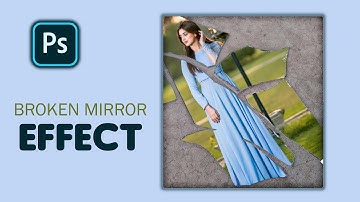 Broken Mirror Effect | Photoshop Tutorial @jannatmirza7073  #graphictips&tricks #photoshop #viral