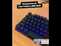 Inforce Keyboard Gaming KB1822 USB Waterproof Illuminated Rainbow Backlight Heat Resistant