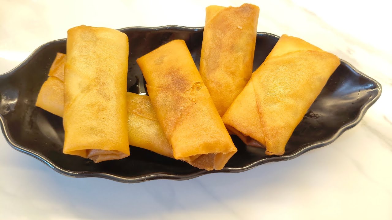 Iftar Ka Sabse Crispy Snack 😍🌙 | Chicken Spring Roll Recipe”