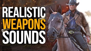 Como Instalar o Mod REALISTIC WEAPONS SOUNDS no Red Dead Redemption 2