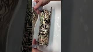 Full Wrap Foil Tumbler Tutorial