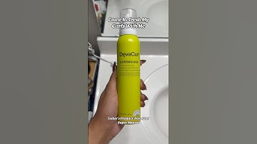 i’ve been loving how these DevaCurl products have been working on my hair #curlyhair