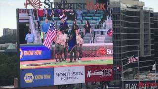 Signing choir national anthem