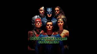 DCEU Justice League cast ranked #dccomics #zacksnyder #shorts