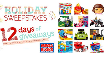 MegaBloks 12 Day Christmas Giveaway Announcement - BrickQueen