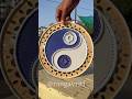 Yin Yang Lippan Art ✨☯️ | Handmade Mud Mirror Art | Symbol of Balance