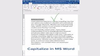 How to Fix Your Word Capitalization Instantly Jan Composing Centre