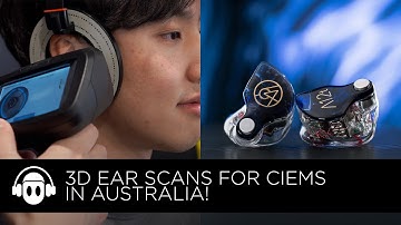 3D Ear Scans for Custom In-Ear Monitors in Sydney, Australia!