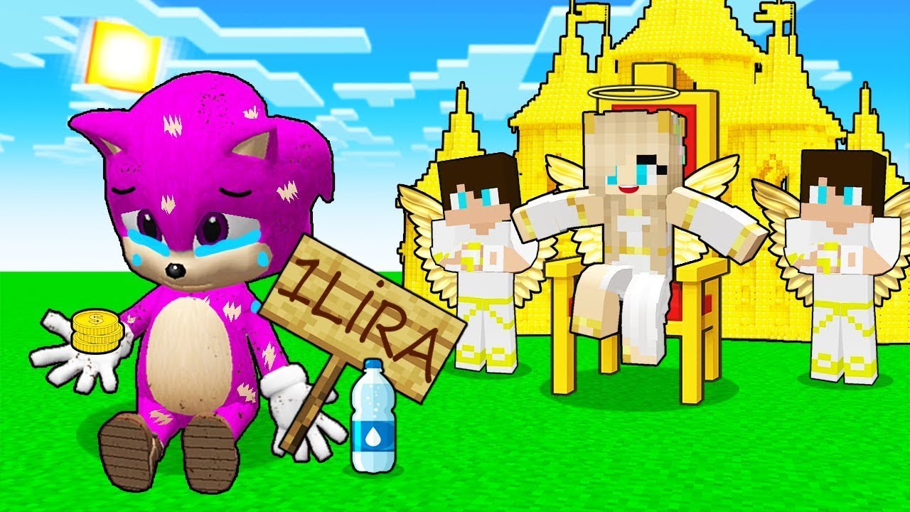 BERCA KRALİÇE MELEK OLDU VE KIZ BEBEK SONİĞİ KOVDU! FİLMİ 😱 -Minecraft