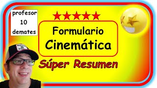 CINEMÁTICA FORMULAS y 👉Trucos MRU MRUA Tiro vertical horizontal oblicuo MCU MCUA screenshot 2