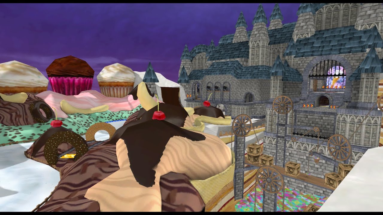 MKWII - Ice Cream Fortress Showcase!