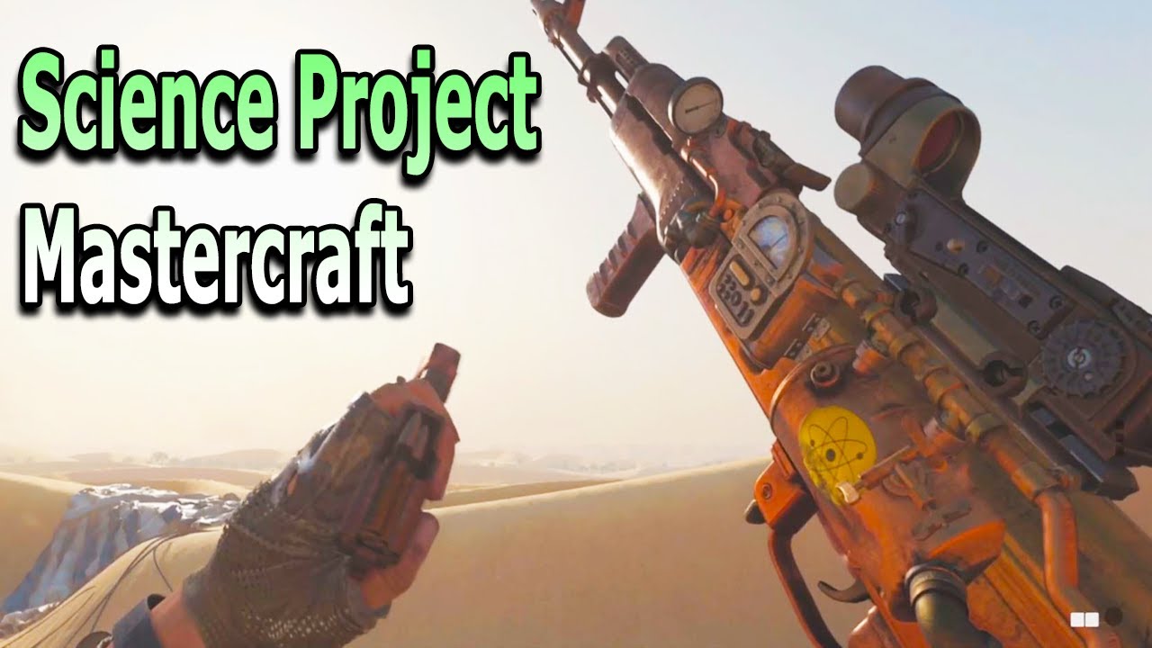 Science Project Mastercraft Blueprint Inspection in CoD Black Ops Cold War