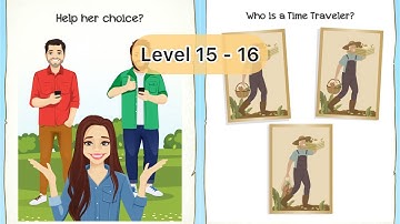 Braindom 2: Who is Lying? Fun Brain Teaser Riddles Level 15 - 16 (iOS, Android)
