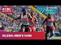 MEET RECORD In Men S 100m Final At Wanda Diamond League Meet In Silesia CBCSports 