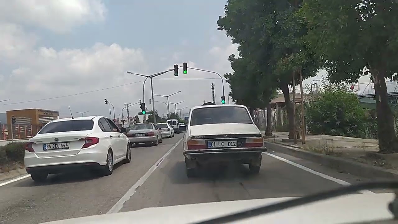 Kozan araba seyahati