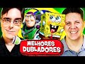 10 MAIORES DUBLADORES do BRASIL! 🇧🇷 🎙(feat. Wendel Bezerra e Briggs!)