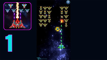 Galaxy Attack: Alien Shooter Gameplay Walkthrough | Level 1