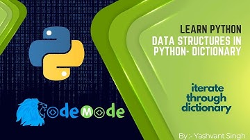 Iterate or loop through dictionary keys and values in python