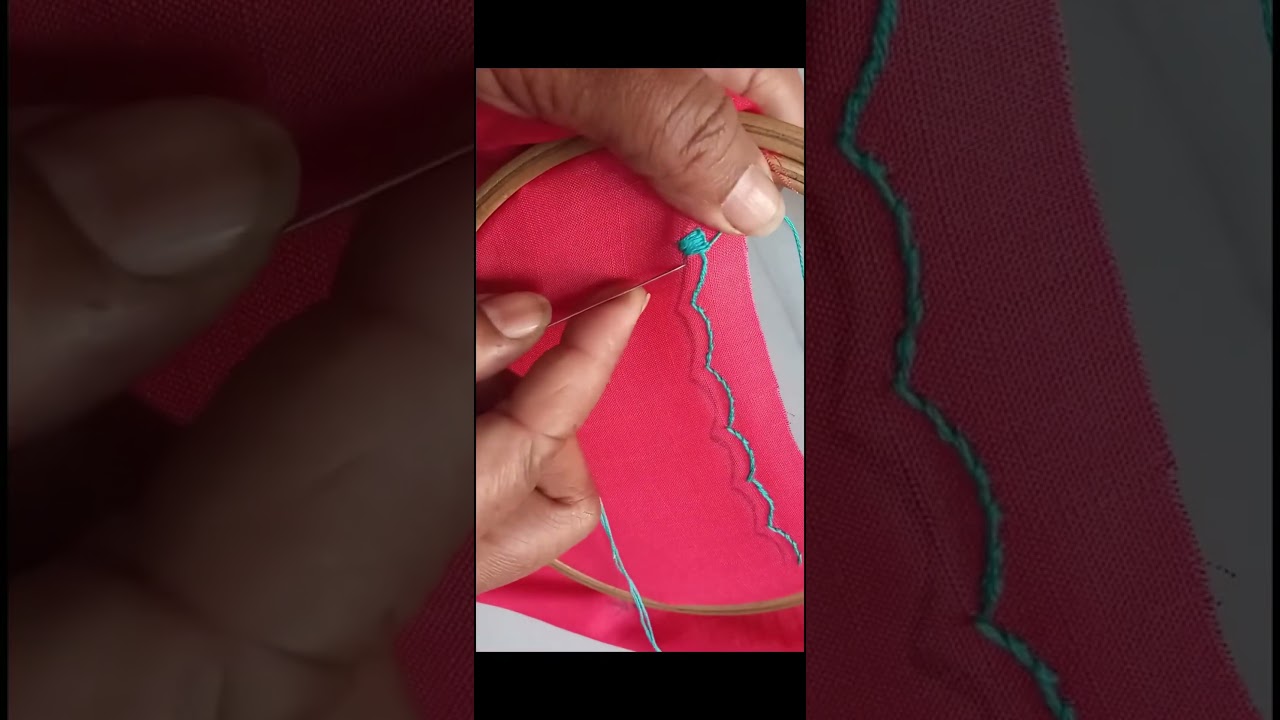 Hand Embroidery : Tutorial Cut Work | 