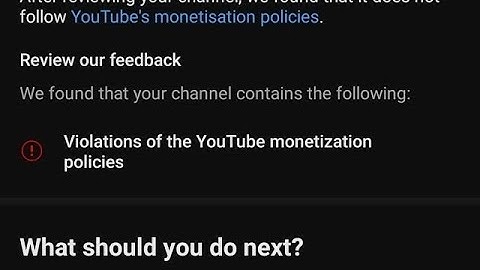 Fix Violation Of The Youtube Monetization Policies | YouTube Channel Monetisation Not Approve