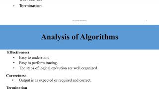 1 Data Structure - Built in Data Types - Algorithm and Its Analysis