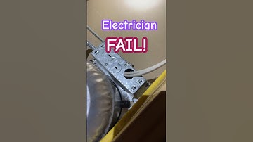 Electrician FAIL! Where’s The Grommets?! #electrical #inspection
