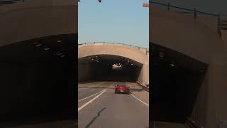 Cruising in the Lotus Emira on a Sunday morning through San Francisco